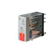 Реле 12 A 1CO 230 VAC тест кнопка LED