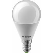 Лампа светодиодная LED 6вт E14 белый матовый шар