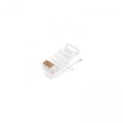 Коннектор RJ45 UTP 8Р8С 5е кат универсальный