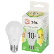 Лампа светодиодная LED 10 Вт 1000Лм 3000К груша теплый E27 220-240В LED A60-10W-830-E27 Green Line