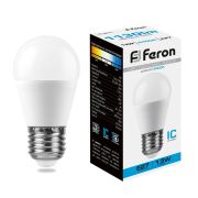 Лампа светодиодная LED 13вт Е27 дневной матовый шар