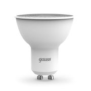 Лампа светодиодная LED 7 Вт 630 лм 4100К софит MR16 нейтральный GU10 AC 220В Black