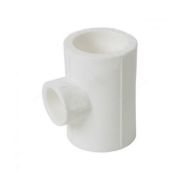 Тройник переходной 50x32x50 мм полипропиленовый PPR белый
