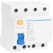 Выключатель дифференциального тока NL1-63 4P 40А 30мА 6кА тип AC (DB) (R)