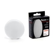 Лампа светодиодная LED 8вт GX53 белый таблетка .PRO