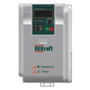 Преобразователь частоты DEKV060-3.7/5.5кВт 3 фазы 380В с торм. модулем