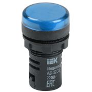 Лампа AD22DS LED матрица 22мм синий 230В