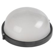 Светильник НПП1301 черный/круг 60 Вт IP54