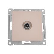 ATLASDESIGN TV РОЗЕТКА оконечная 1DB, механизм, ПЕСОЧНЫЙ