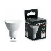 Лампа светодиодная LED 8вт 230в GU10 теплый .PRO