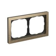 ARTGALLERY PURE 2-постовая РАМКА, МЕТАЛЛ ЛАТУНЬ