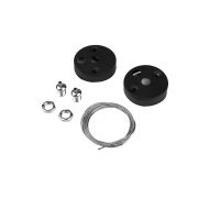 Комплект креплений PSO-01 S-2x1.0 м BLACK для подвесного монтажа