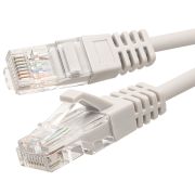 Патч-корд UTP 5e 4x2 26AWGCu LSZH серый 1м