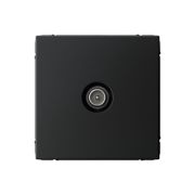 ARTGALLERY TV ТВ розетка проходная 4DB, механизм, карбон