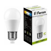 Лампа светодиодная LED 13вт Е27 белый матовый шар