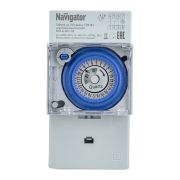Таймер Navigator 61 560 NTR-A-D01-GR на DIN-рейку электромеханическим