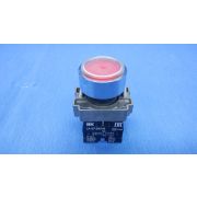 Кнопка LA167-BAF45 d=22мм 1з+1р красная