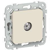 FLITE Розетка TV экранированная оконечная тип M РТВм-1-1-1-ФлСл сливочный IEK