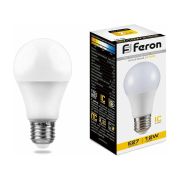 Лампа светодиодная LED 12вт Е27 теплая