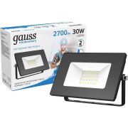 Прожектор светодиодный ДО 30 Вт 2700 Лм 6500К AC 220В IP65 126х136х30мм Elementary G2