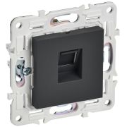 SKANDY Розетка компьютерная RJ45 кат.5E SK-K01G графит IEK