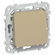 FLITE Выключатель 1-клавишный кнопочный 10А ВС11-2-0-ФлХ хаки IEK