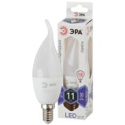 Лампа светодиодная LED 11 Вт 880Лм 6000К свеча на ветру холодный E14 170-265В LED BXS-11W-860-E14 Standart