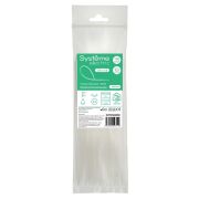 Стяжка кабельная MultiSet 250х4.8 Белая (100шт)