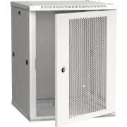 Шкаф LINEA W 12U 600x600 мм дверь перфорированная RAL7035