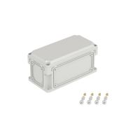Корпус IP66/IP67, 300х150х146 мм, без МП, с фланцами, непрозрачная крышка H= 21 мм