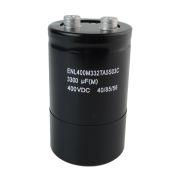 Конденсатор электролитический силовой 400V 3300uF (400В 3300мкФ) 85C