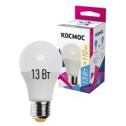 Лампа светодиодная LED 13Вт 220В Е27 D60х108 3000 теплый А60