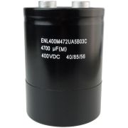 Конденсатор электролитический силовой 400V 4700uF (400В 4700мкФ) 85C