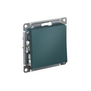 Переключатель одноклавишный ATLASDESIGN схема 6 10АХ механизм изумруд