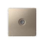 ARTGALLERY TV ТВ розетка проходная 4DB, механизм, шампань