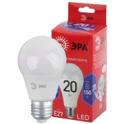 Лампа светодиодная LED 20 Вт 1600Лм 6500К груша холодный E27 220-240В LED A65-20W-865-E27 Red Line