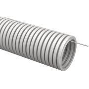 ELASTA Труба гофрированная ПВХ d=16мм с зондом (10м) IEK