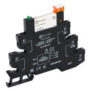 Модуль интерфейсный реле, 1 перекидной контакт 6А 230В AC/DC, винтовые зажимы