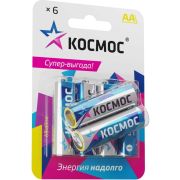 Батарейка LR6 (AA) 1.5V Alkaline 6BL,