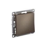 ATLASDESIGN 1-клавишный ВЫКЛЮЧАТЕЛЬ, сх.1, 10АХ, быстрозажимные клеммы, МОККО
