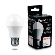 Лампа светодиодная LED 15вт Е27 дневной .PRO