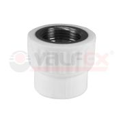 Муфта комбинированная 20x3/4' ВР полипропиленовая PPR белая