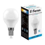 Лампа светодиодная LED 7вт Е14 дневной шар