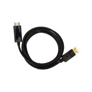 Кабель DisplayPort - HDMI, 1.8 м., черный