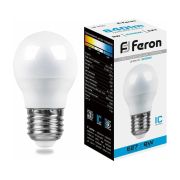 Лампа светодиодная LED 9вт Е27 дневной матовый шар