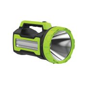 Фонарь-прожектор светодиодный аккумуляторный , LED 10вт+4вт, з/у 220/12в, usb выход
