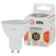 Лампа светодиодная LED 10 Вт 800Лм 2700К софит теплый GU10 170-265В LED MR16-10W-827-GU10 Standart