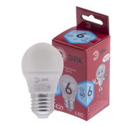 Лампа светодиодная LED 6 Вт 480Лм 4000К шар нейтральный E27 220-240В LED P45-6W-840-E27 Red Line