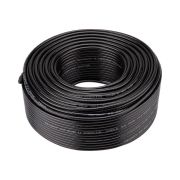 Кабель коаксиальный RG-58 A/U 50 Ом Cu/Al/Cu 64%  бухта 100м черный, REXANT