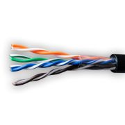 Витая пара U/UTP 4 пары AWG 24 Cat.5e внешняя CCA Net.on (UTP 4x2x0,5 Out/CCA)